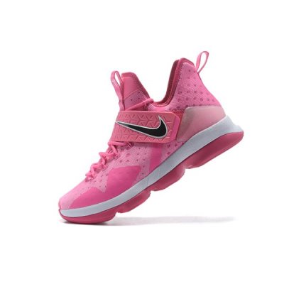 Nike Erkek Lebron 14 Pembe Basketbol Ayakkabısı Türkiye - 2Z60D3B2